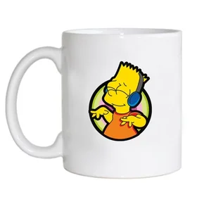 Прикольные кружки: барт симпсон